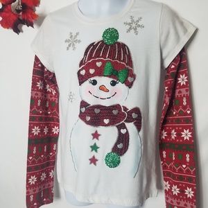 Girls Holiday Shirt